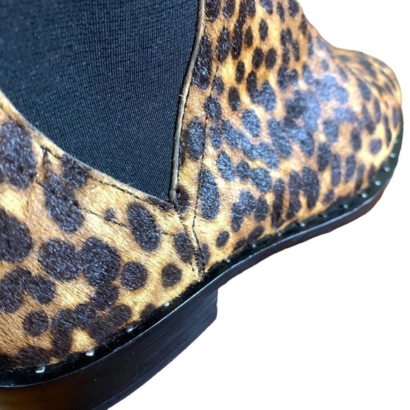 Rebecca Minkoff Leopard Print Sabeen Genuine Calf Hair Chelsea Boot NEW Size 7.5 - Picture 11 of 15